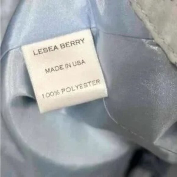 Lesea Berry Tracey Dress One Shoulder Bow Formal Designer Gown, Bridal Luxe 10 - Picture 4 of 9